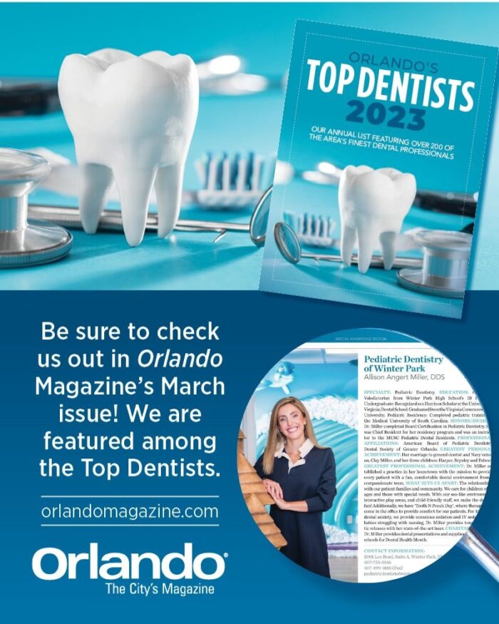 top dentist 2023 Orlando Magazine award