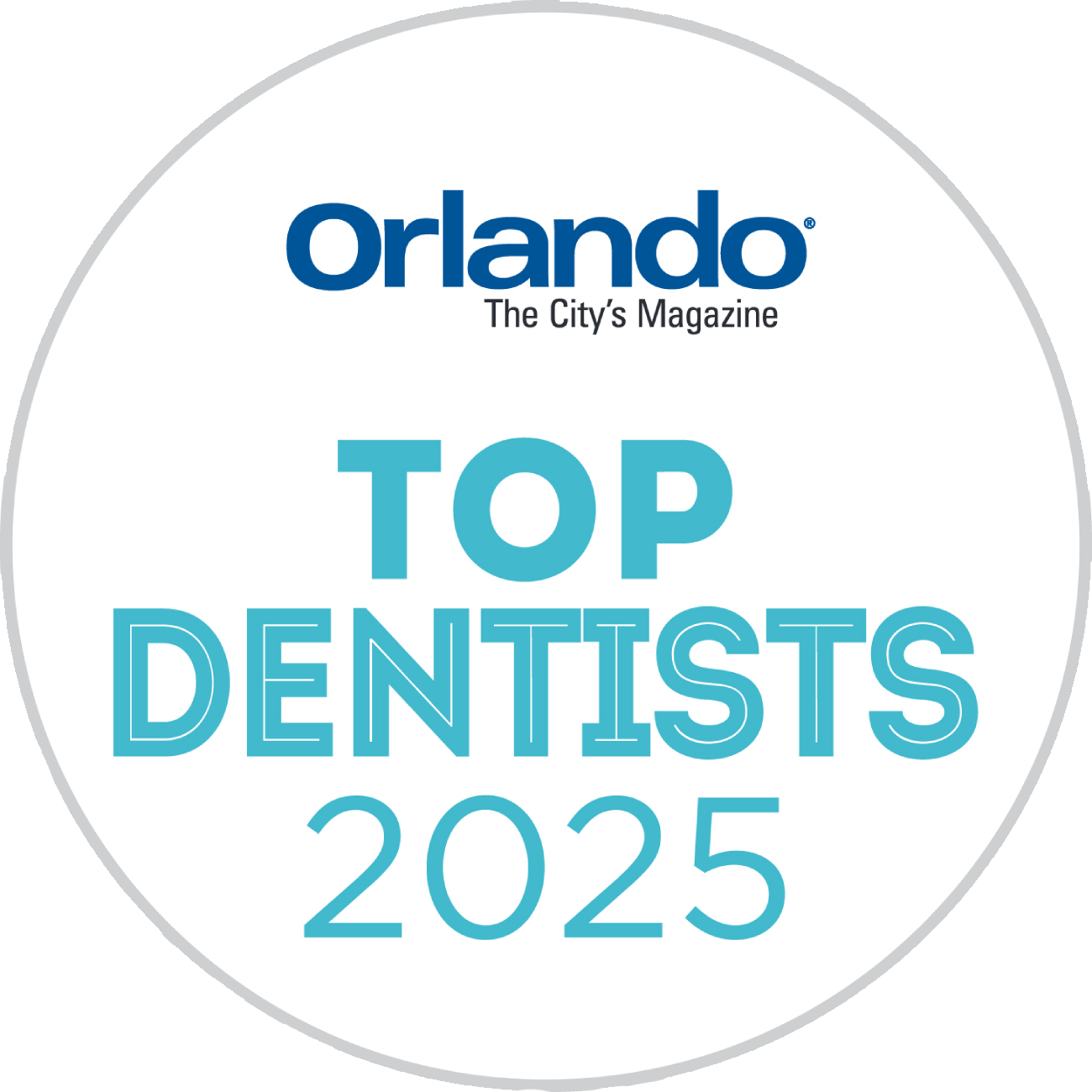 Top Dentists 2025 Award
